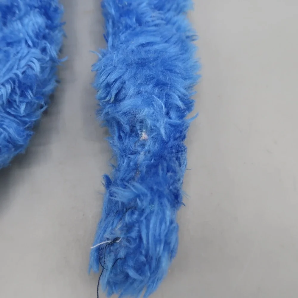 Vintage Applause Plush Stuffed Muppets Sesame street Grover Polka Dot Bow tie